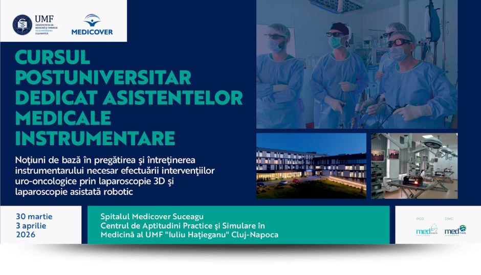 CURS POSTUNIVERSITAR DEDICAT ASISTENTELOR MEDICALE INSTRUMENTARE